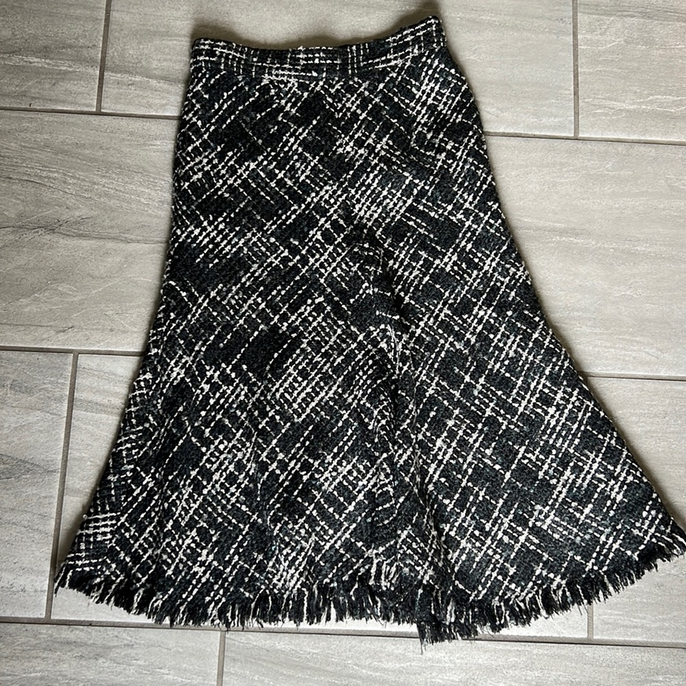 ❌SOLD❌Modcloth midi winter holiday skirt size 4